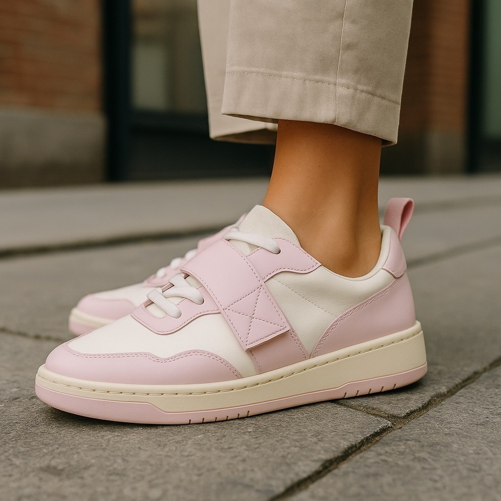 DOLCE VITA | Leather Alvah Sneakers Lilac Various Sizes Available